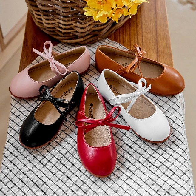 클래식리본포인플랫