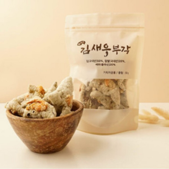 거창 전통방식 수제 김새우부각 50g 거창시니어클럽, 1개