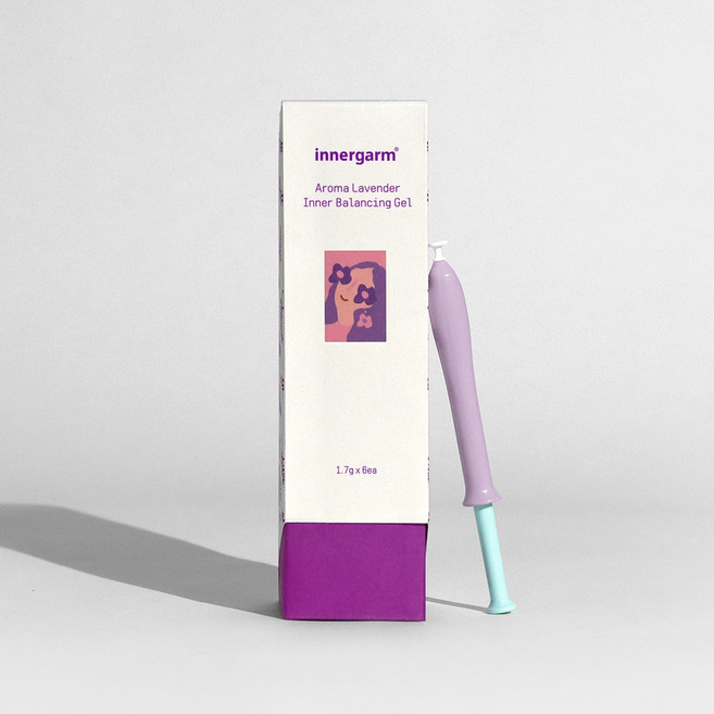 이너감 아로마 라벤더 이너밸런싱 젤 6p 여성청결제 페미닌 케어 라벤더향 데오드란트효과, 6개, 1.7g