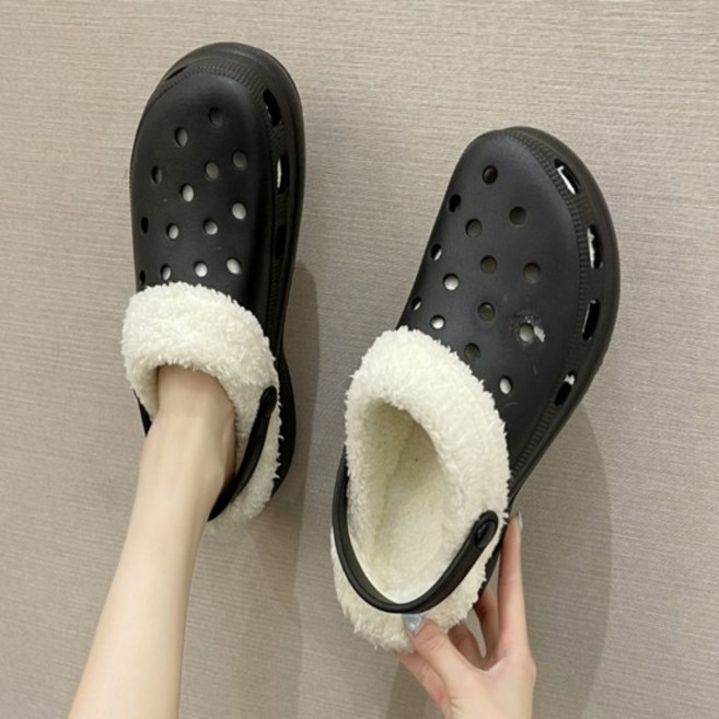 여성 털내피 탈부착가능 겨울슬리퍼 키높이 털샌들 여자슬리퍼 여자샌들 털슬리퍼 털샌들