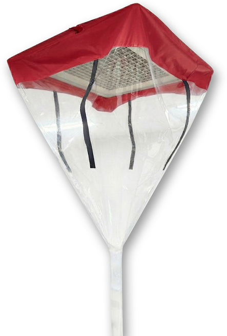 청명에코시스템 시스템 에어컨 세척 가대, 프리미엄 (지퍼4개), 1개, 레드