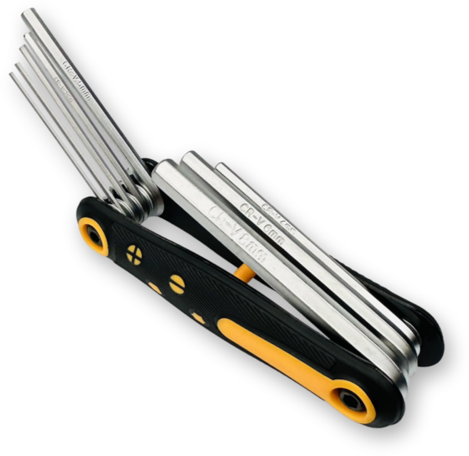 접이식 육각 렌치 세트 8p 휴대용 미니, 1개