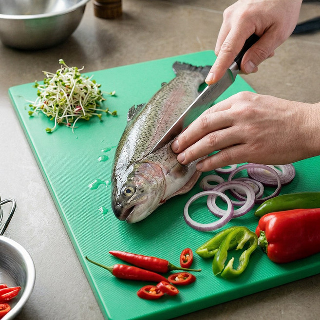 코멕스 업소용 컬러 위생도마, 녹색, 1개