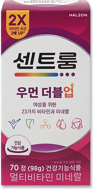 센트룸 우먼 더블업 멀티비타민, 70정, 1개 - 쿠팡