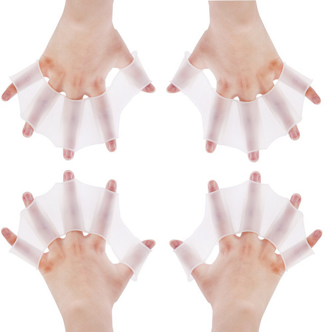 손가락 물갈퀴 오리손 남녀공용 개구리손 1쌍+1쌍