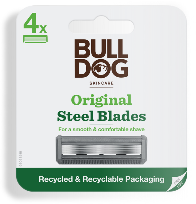 [불독] 민감성피부용 저자극 5중 면도날, 1개, 4개입