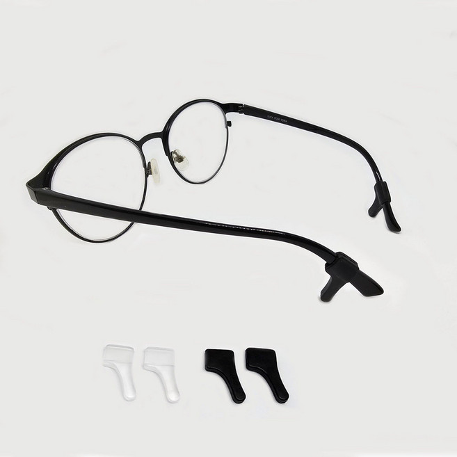 실리콘 안경 귀걸이 귀받침 귀고무 안경 미끄럼방지 흘러내림 방지