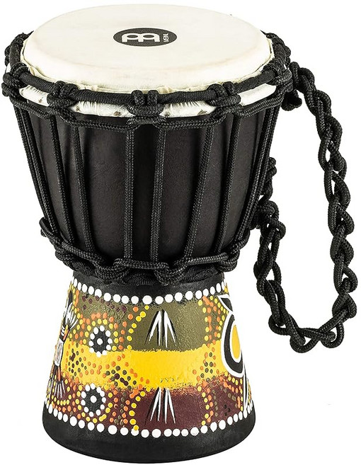 MEINL Percussion 마이넬 미니 잠바 African Style Mini Djembe HDJ7-XXS Gecko Design [], 1개, 상세페이지 참조