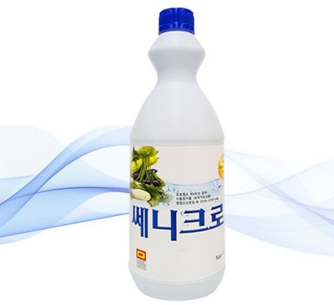 쎄니크로 1L(염소계) 과일 야채류 소독용 알코올