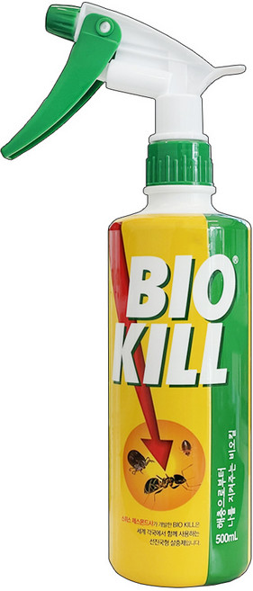 동성제약 약국 진드기 좀벌레 해충 저독성 살충제 비오킬 500ml, 1개