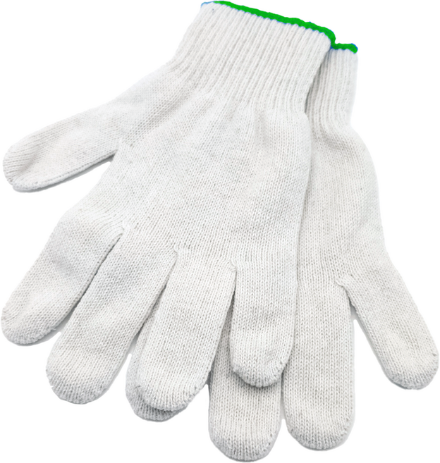 면장갑 목장갑 45g 100켤레, 100개, 손목_초록색