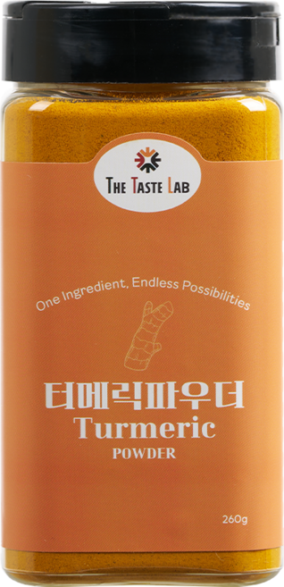 더테이스트랩 강황가루 터메릭 파우더 커큐민, 1개, 260g