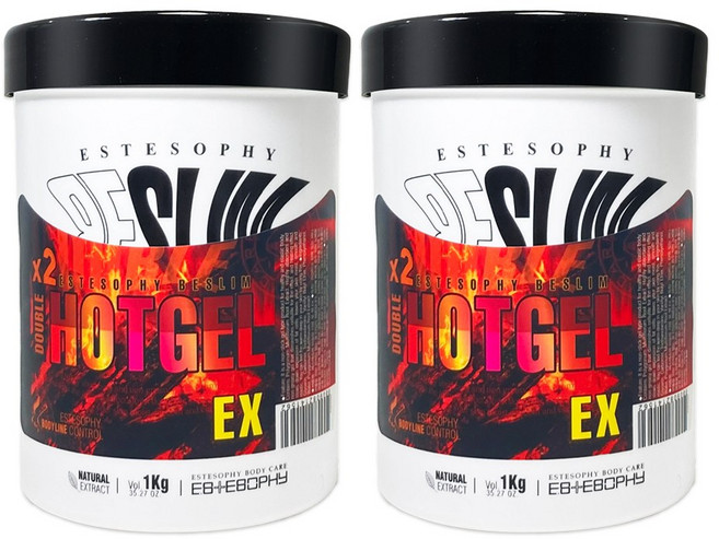 에스테소피 EX 핫젤 베이직, 1kg, 2개