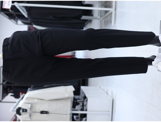 STCO SS 여름 블랙 라이트웨이트 팬츠 (테이퍼드핏) SEPWB12M