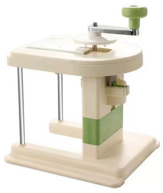 채칼 식당 슬라이스 절단기 수동 업소용 채썰기 양배추 가는대패 채써는기계 양파슬라이스 야채, 화이트(영문포장), 1개, 화이트 영문포장