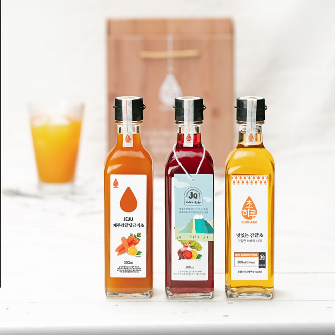 [초하루] 맛있는 감귤초 3종세트(300mlX3병), 3개