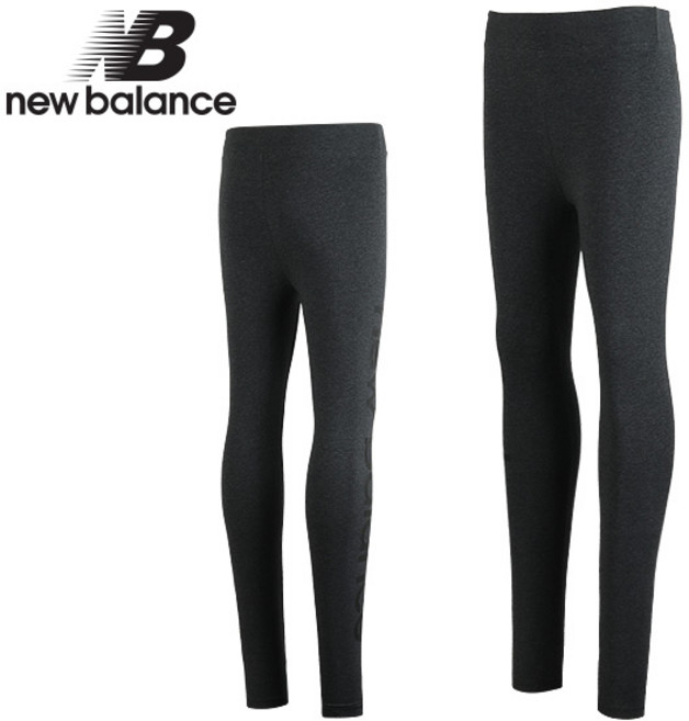 뉴발란스 여성 하이웨스트 면 레깅스 NBNS82W192