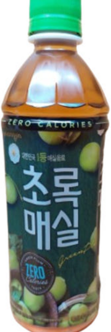 초록매실 제로, 500ml, 2개
