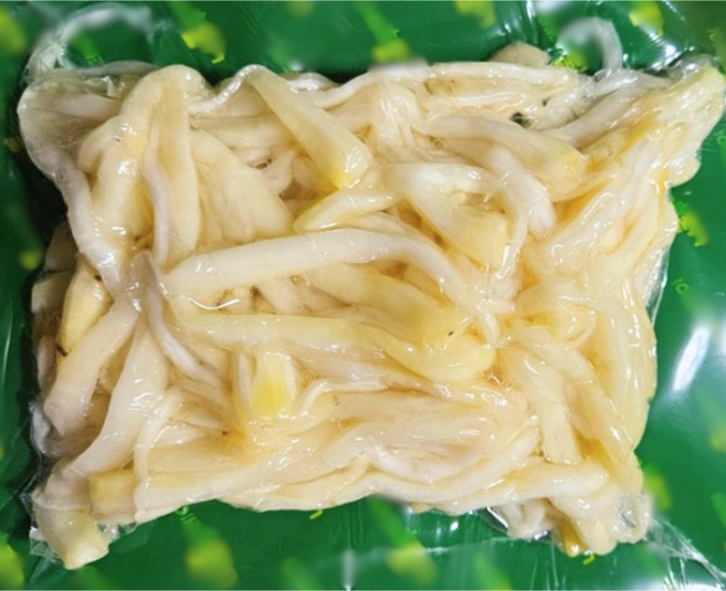 국내산 도라지 채도라지 기계채 생 깐 약 신선한 손으로깐 손질된, 1개, 400g