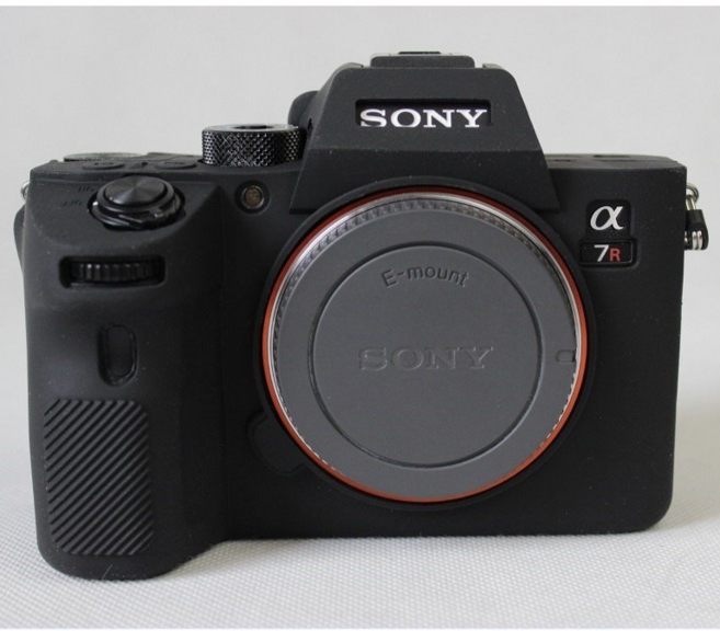 A7M3 젤리 카메라 실리콘 젤리 케이스 보호 커버, A7M3 젤리 블랙, 1개