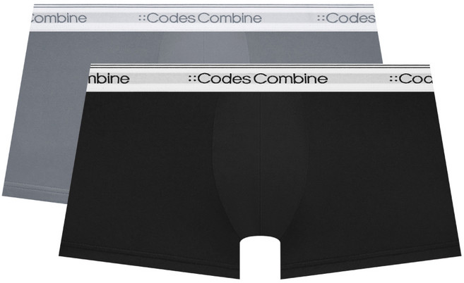 코데즈컴바인이너웨어 뮤트톤 에어로쿨 드로즈 2PACK