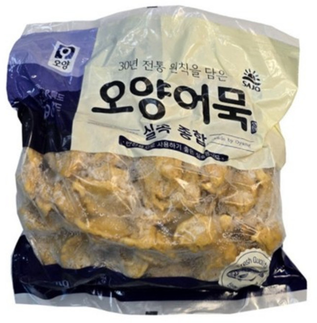 사조오양 어묵 실속종합 냉동, 4개, 1kg