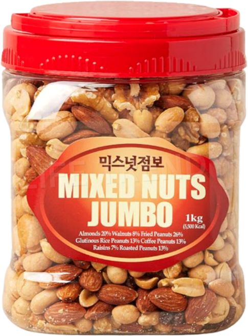 믹스넛점보 1kg, 1개