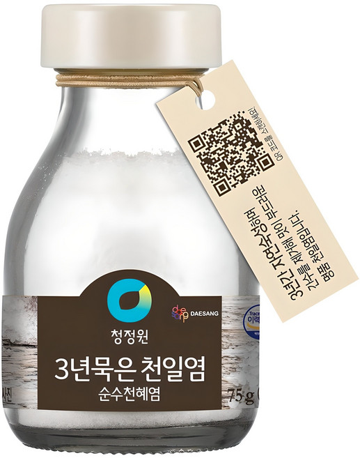 청정원 3년묵은 천일염, 75g, 1개