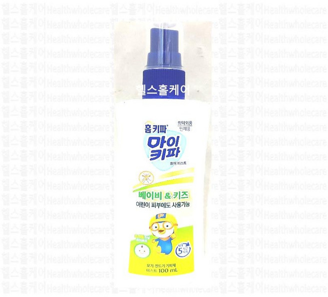 2위 - 마이키파 베이비앤키즈 퓨어미스트 100g 모기 진드기 기피제, 100ml, 1개