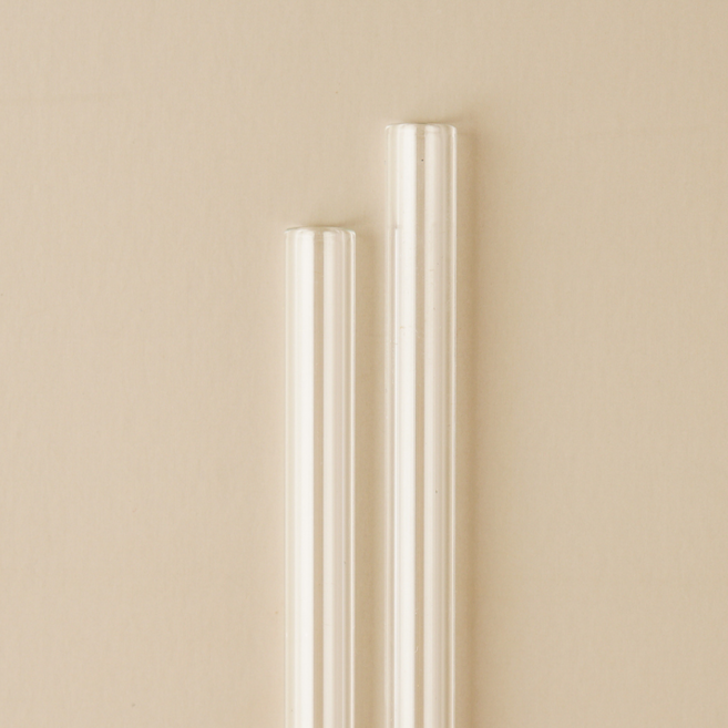 지구사랑 다회용 유리빨대 스트로우 텀블러 직선 투명 G01T, 1개, 1개입