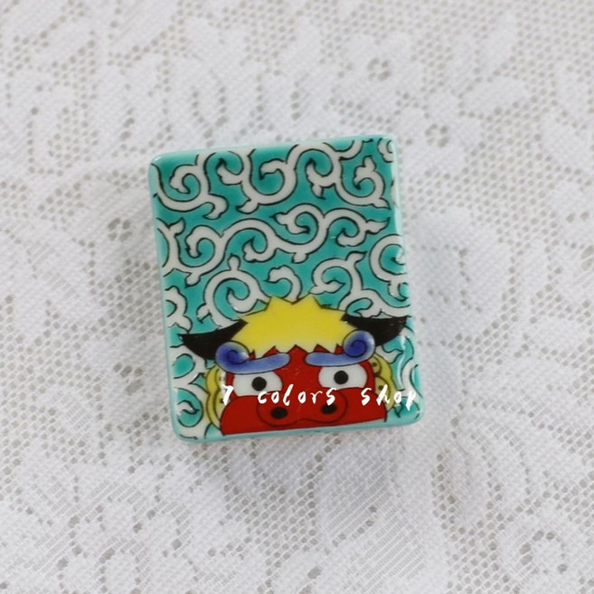 YAXELL 도마 칼 세트 안전 키친용 나이프 2COLOR, W. 젓가락꽂이 사자춤, 1개