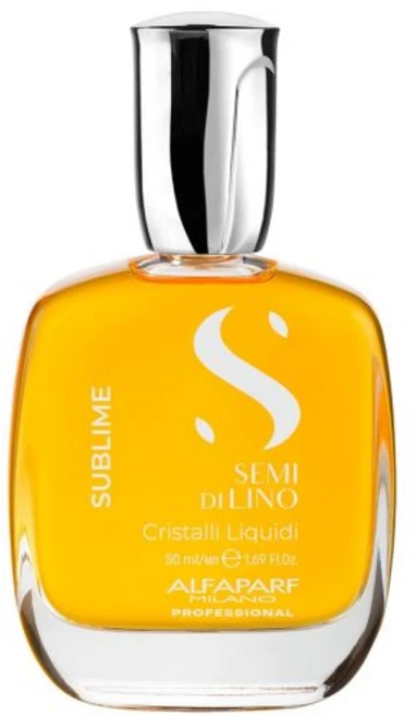 알파파프 밀라노 세미 디 리노 서브라임 크리스탈리 리퀴디 헤어 오일 세럼 - 곱슬머리를 위한 안티 프리즈 및 비타민 E 함유 스무딩 열 보호 스프레이 (1.01온스/30ml), 1개, 30ml - 쿠팡