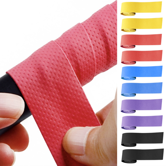 데이모노 땀 흡수 오버 그립 라켓 테이프, 10개, 혼합색상