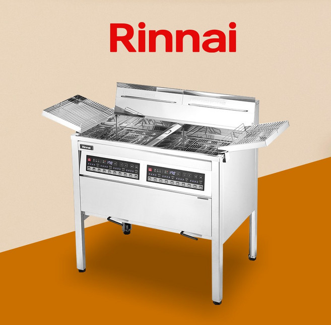 린나이 튀김기 RFA-M20G 가스식 업소용 가스튀김기 22L LPG(가스통) LNG 도시가스, RFA-M40G