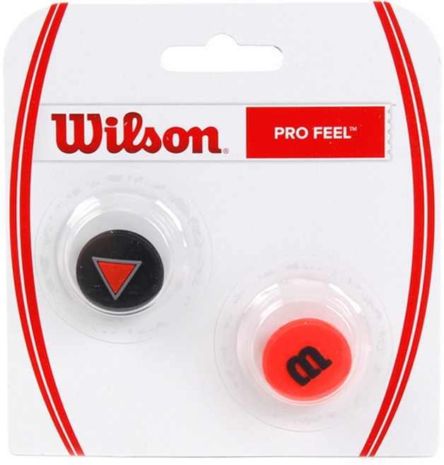 윌슨 테니스 프로 필 클래시 댐프너 엘보링 진동방지 WR8406801001, 1세트, 블랙오렌지