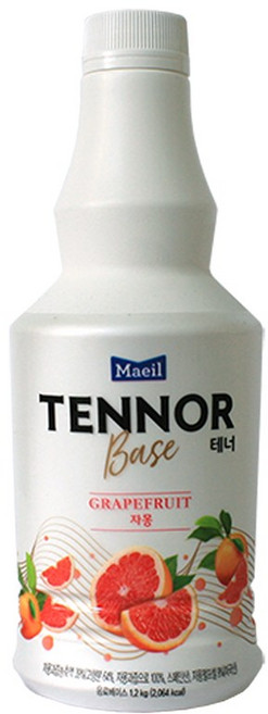 매일유업 테너베이스 농축액 자몽 1.2Kg, 1개, 1.2L