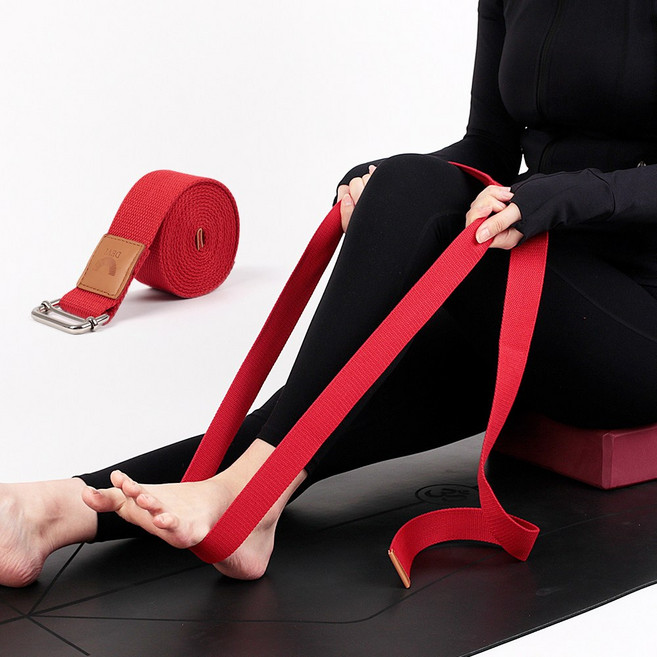 데비 요가 스트랩, 레드, 2개