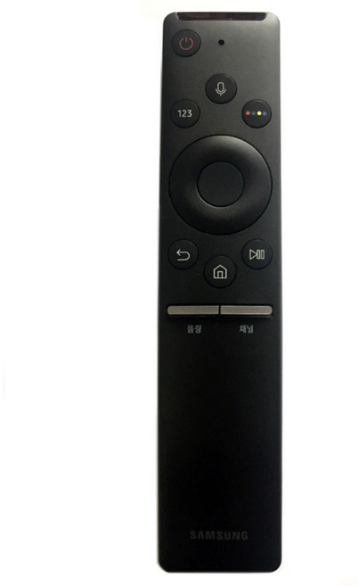 삼성 정품 KQ65QF6AAFXKR 전용 고급형 블랙 리모컨 (음성 / 다기능 포함)