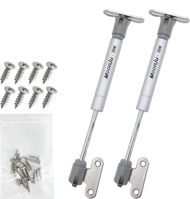 문주 싱크대 가스 유압 쇼바 실린더 (소형) 70N(7kg) 2개 1세트, 1개, 소형 70N