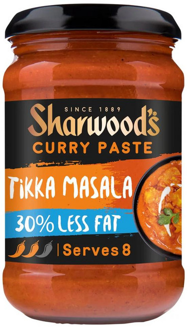 영국 샤우드 Sharwood's Tikka Masala Curry Paste 30% 저지방 티카 마살라 커리 페이스트 소스, 2개, 280g