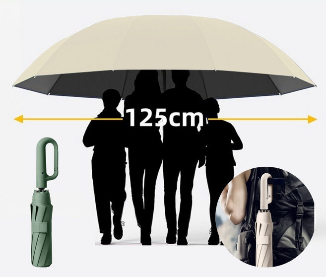 리빙모먼트 접이식 대형 우산 자동 3단 골프우산