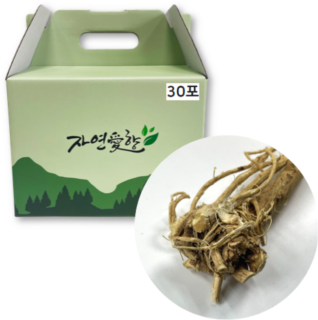 자연애향 국산 5년근 황기즙 진액 액기스 엑기스, 30개, 100ml