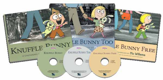 픽토리 영어동화 Pictory Knuffle Bunny 3종 세트 원서&CD