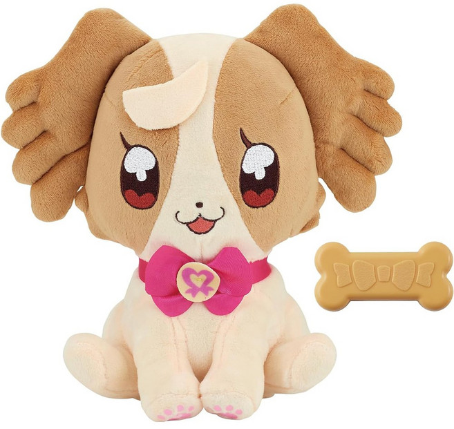 BANDAI 萬代 美妙寵物光之美少女 小麥互動娃娃, 1個, Brown