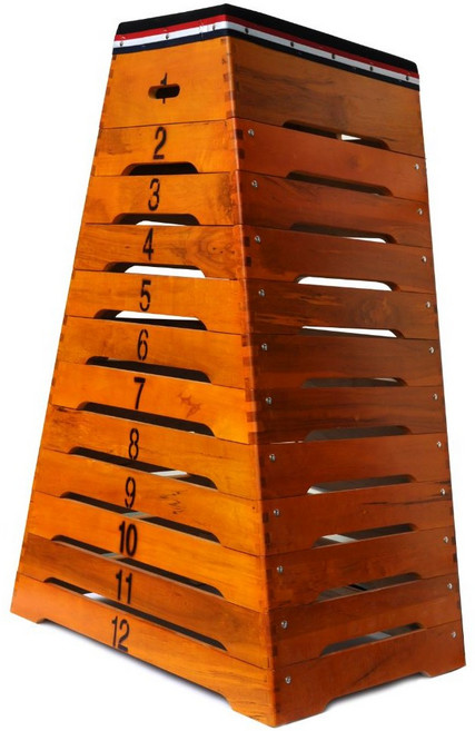 [무스포] 나무뜀틀 12단 ( 중국산 ), 1세트