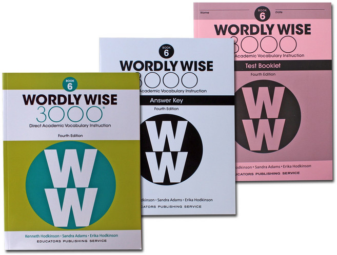 워들리와이즈 Wordly Wise 3000 6 SET (SB+답지+TEST) 3 종