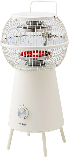 신일 원통형 하이라이트 전기히터, seh-ZVS1200H, IVORY