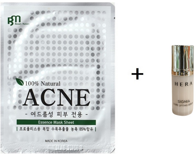 BM마스크팩4매 /시그니아 세럼 10mlx4개, 10ml