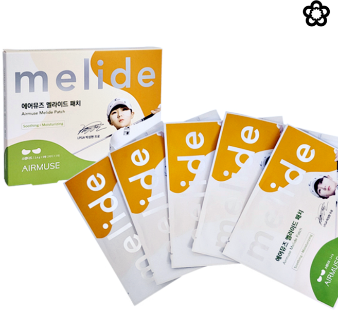 홍조 패치 5p 홍조 마스크팩 피부 진정 패치 볼 붉어짐, 24g, 1개