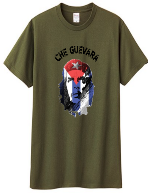 체게바라 쿠바 국기버전 프리미엄 반소매